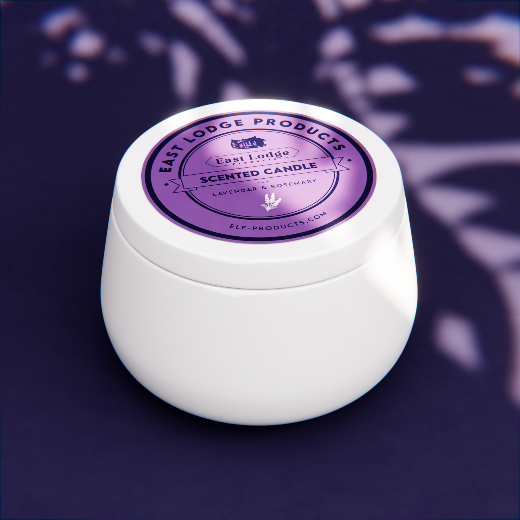 Scented Candle - Lavendar & Rosemary