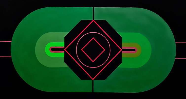 Harmonie verte d'une gamme chromatique d'argent et d'une gamme optique d'argent