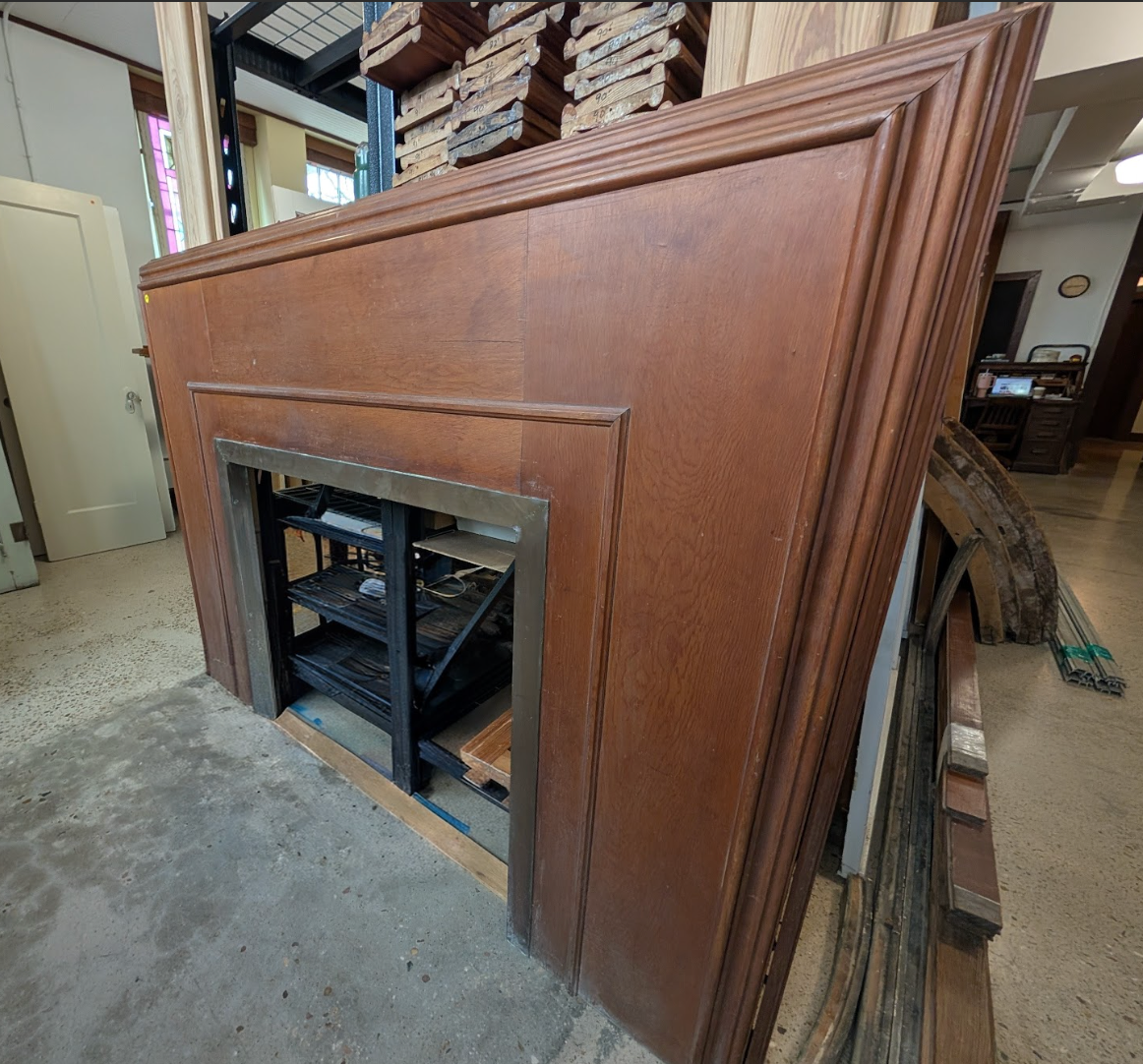 1930s Veneer Mantel