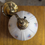 Thumbnail: 1900's Hand Painted Glass Pendant