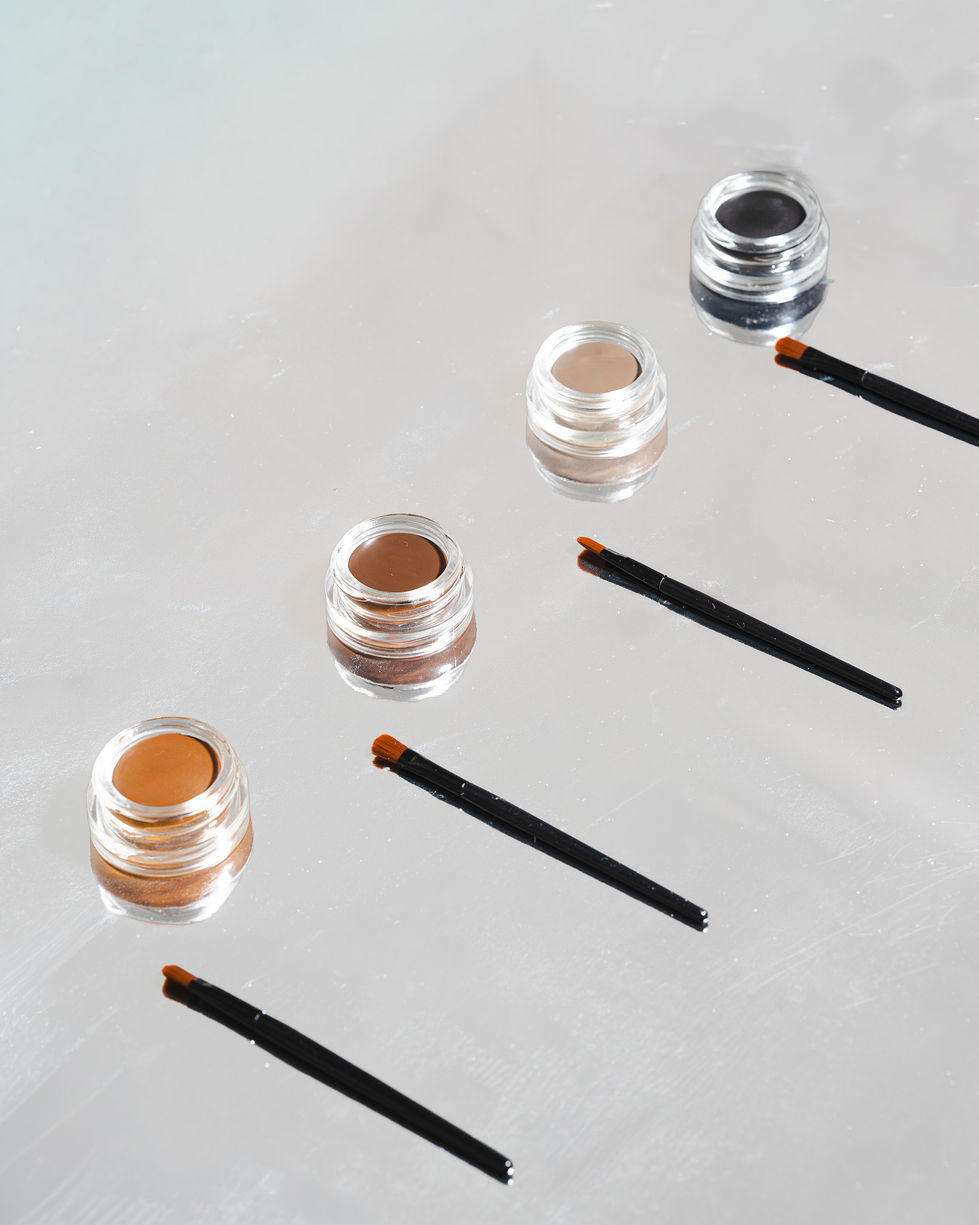 Product shot of makeup products