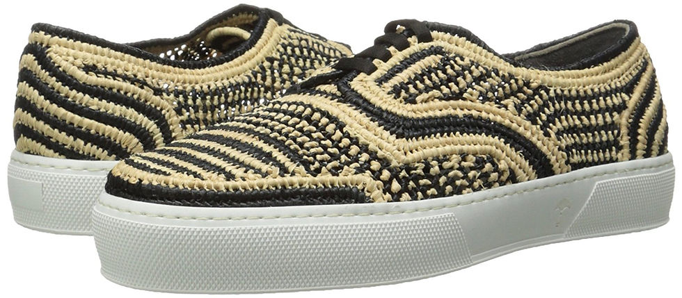Sneakers en Raphia