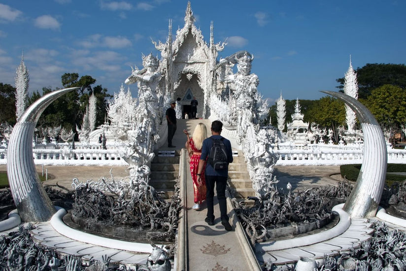 Wat Rong Khun (le Temple Blanc)