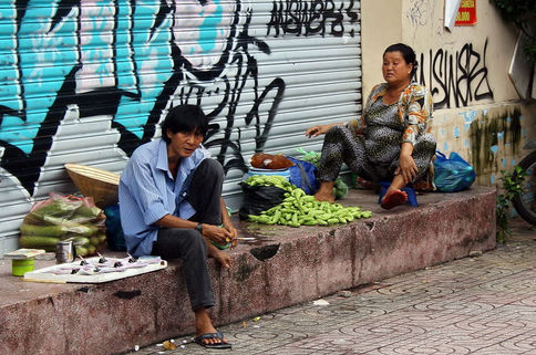 Les marchés de Saïgon et la street food