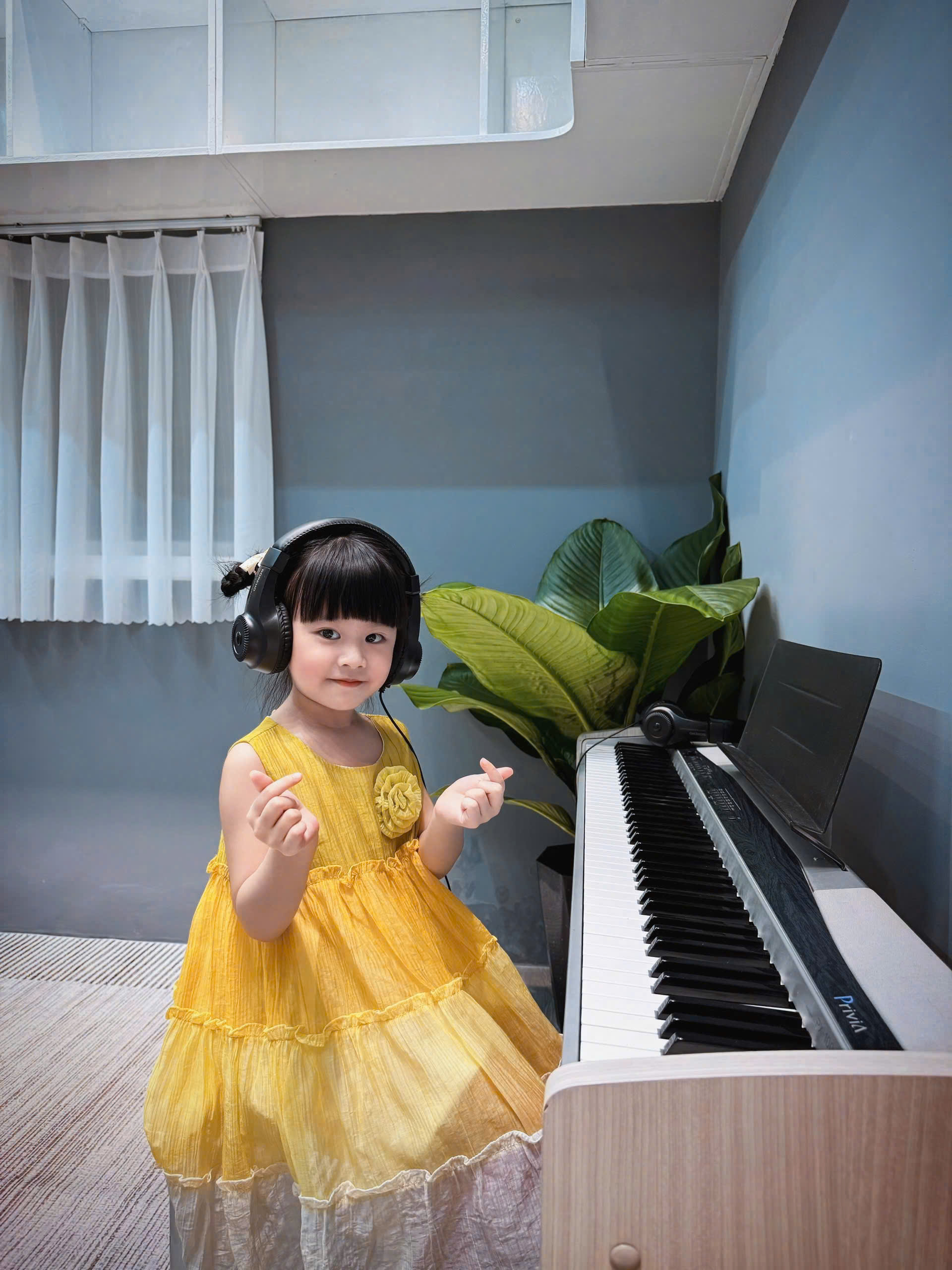 thích học piano