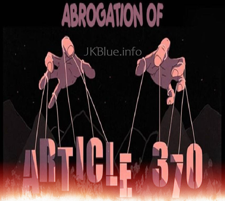 KASHMIR AFTER ABROGATION OF ARTICLE 370