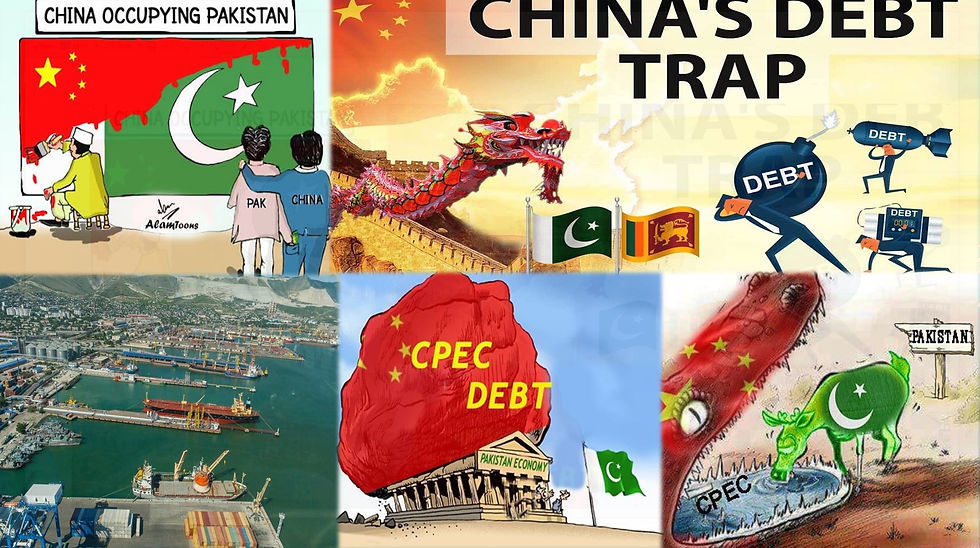 cpec debt on pakistan