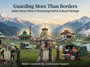 GUARDING MORE THAN BORDERS: THE INDIAN ARMY’S ROLE IN PRESERVING FAITH AND CULTURAL HERITAGE