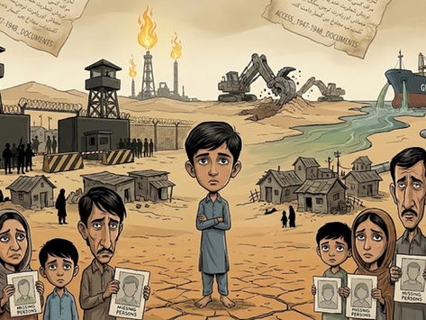 Balochistan and the Birth of Pakistan: A Story of Forced Accession, Exploitation and Silenced Voices