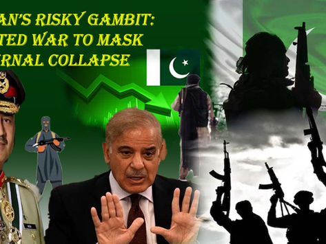 A DESPERATE GAMBLE IS PAKISTAN FLIRTING WITH A LIMITED WAR TO ESCAPE INTERNAL COLLAPSE