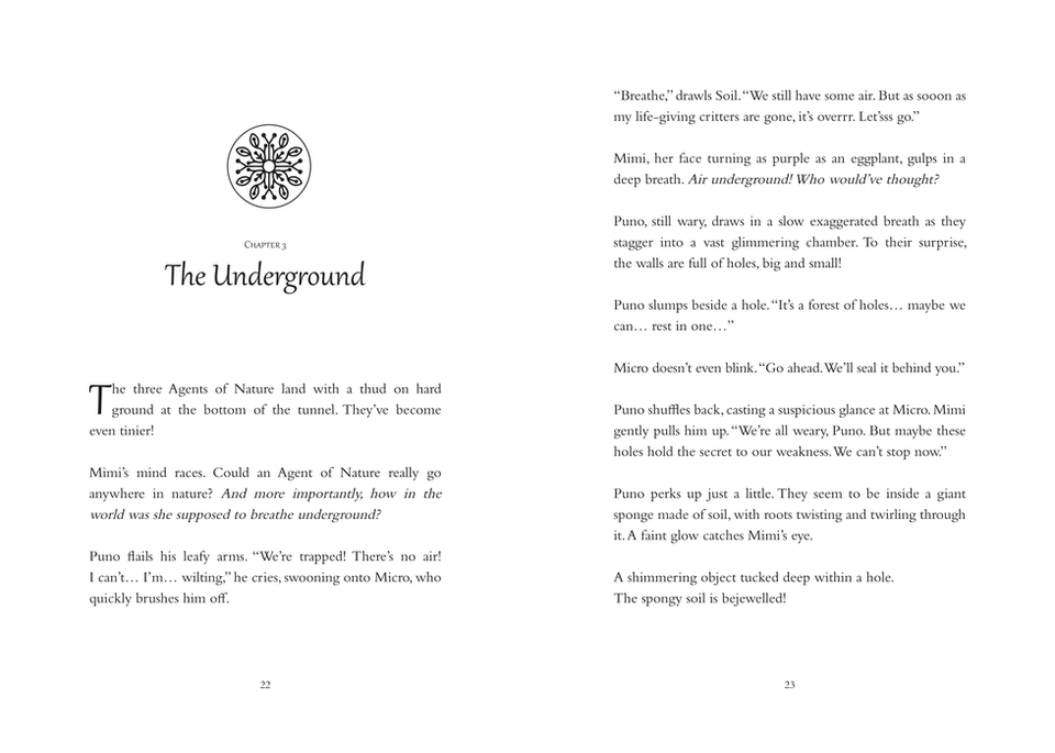 Chapter 2 of Agents of Nature, titled 'The Underground'