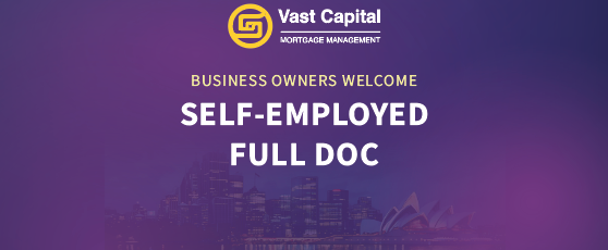 VCMM Preferred Finance Solutions for Self-Employed applicants, 18-month ABN accepted!