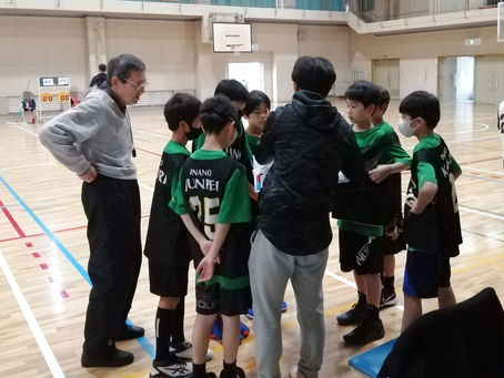 3/27 🏀練習試合🏀 in 緑丘小学校