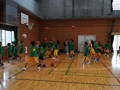 8/9 🏀練習試合🏀in わかば西小学校
