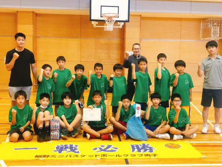 6/27 🏀シリウスカップ🏀
in 長尾小学校