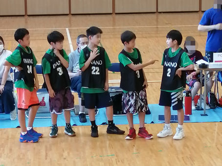 7/11 🏀練習試合🏀
in 久代小学校