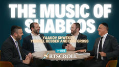 Yaakov Shwekey, Yisroel Besser and Doni Gross – The Music of Shabbos