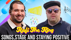 Rafi the King’s Shine: Songs, Stage, and Staying Positive