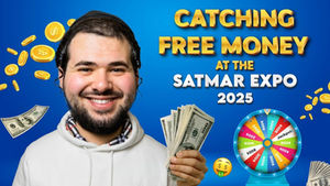 I went in without a ticket... and left with cash! | Satmer Expo 2025