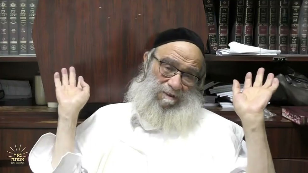 !!הושענה רבה קען יעדע יוד אלעס אויספוילען