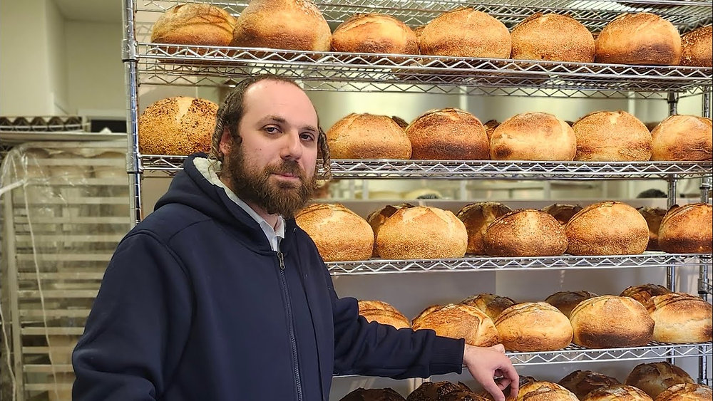 Lechem Sourdough Grand Opening store! Interview and Tour with owner Motti Shclesinger