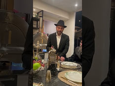 קבלת פנים לכ"ק אדמו"ר מסקולען ירושלים שליט"א בלאס אנג'לס