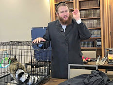 Pinya Rubinstein — from master storyteller to full-fledged entertainer, magician, juggler, actor.