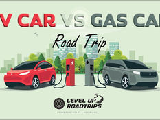 Road trip with EV Car vs Gas Car | Yiddish