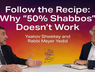 Follow The Recipe: Why "50% Shabbos" Doesn't Work - Yaakov Shwekey & Rabbi Meyer Yedid