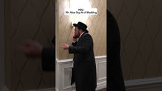 POV: Mr. nice guy at a wedding