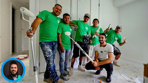 Surprise visit to Zevi @ Mint Paint.