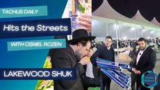 Tachlis Hits the Streets at The Lakewood Shuk | Osniel Rozen