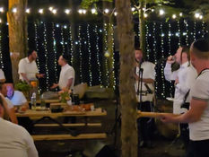 Experience a beautiful Vachnacht at Camp Shabbat! Check out our new additions, the dome, and cabin.