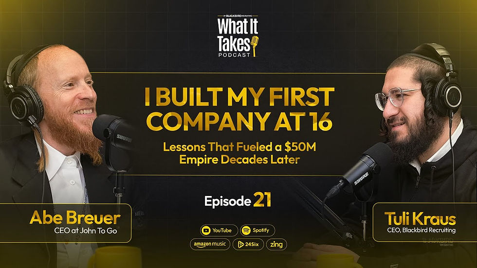 I Built My First Company at 16 | Lessons That Fueled a $50M Empire Decades Later