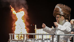 ההדלקה ההיסטורית של האדמו״ר מסאטמר במירון 🔥 | The historic lighting ceremony of the Satmar Rebbe