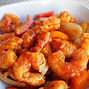 Deep fried King Prawn in Kung Po sauce