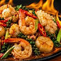 Mixed Seafood in Thai Spicy sauce