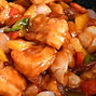 Deep fried Fish in Sweet & Sour Sauce