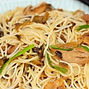Fried sliced Duck Rice Vermicelli