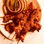 Satay King Prawn on skewers