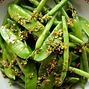 Stir fried French Beans & Mangetout