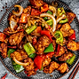 Stir fried Chicken in Szechuan sauce