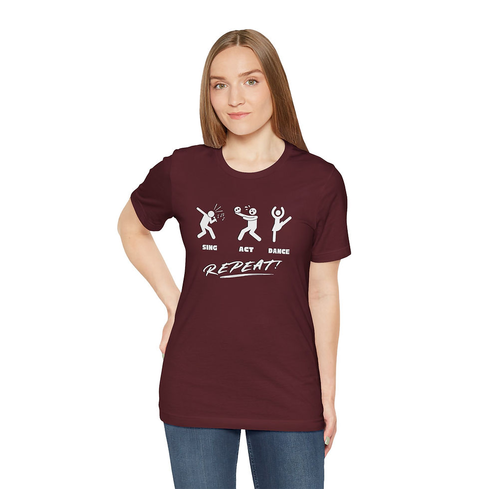 Thumbnail: Act Sing Dance Repeat - Icon T-Shirt