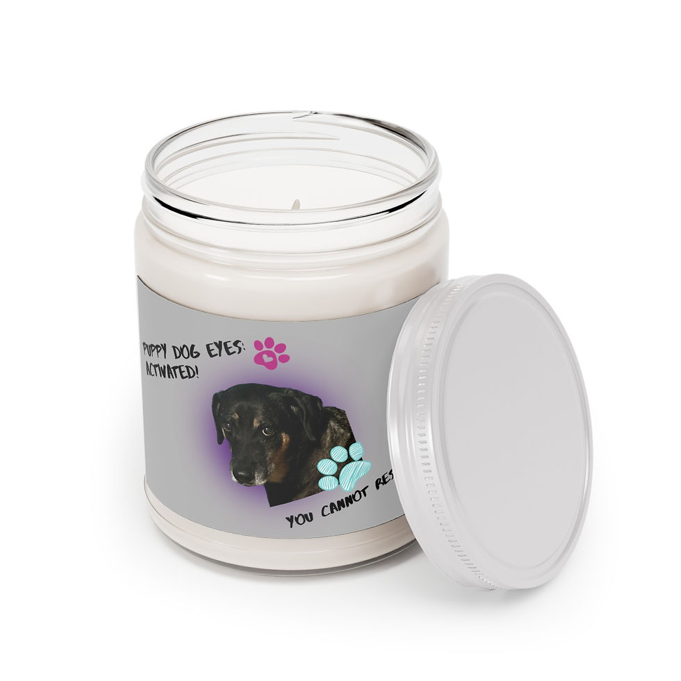 Thumbnail: Puppy Dog Eyes Scented Candle, 9oz Eco Friendly