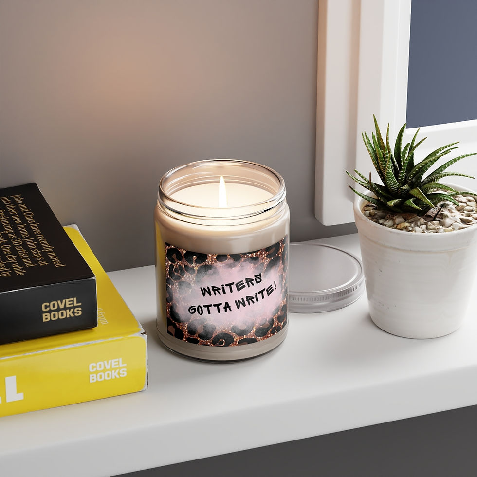 Thumbnail: Writers Gotta Write Scented Candle, 9oz Eco Friendly for Inspiration