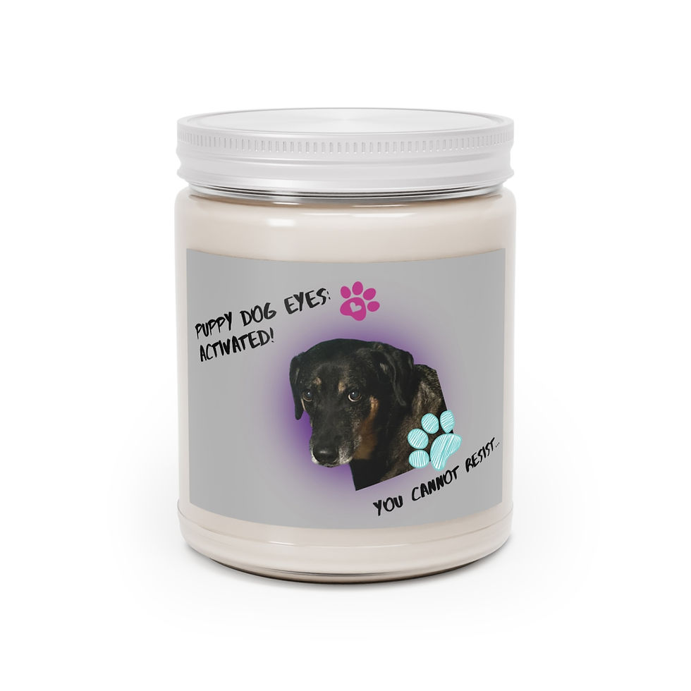 Thumbnail: Puppy Dog Eyes Scented Candle, 9oz Eco Friendly