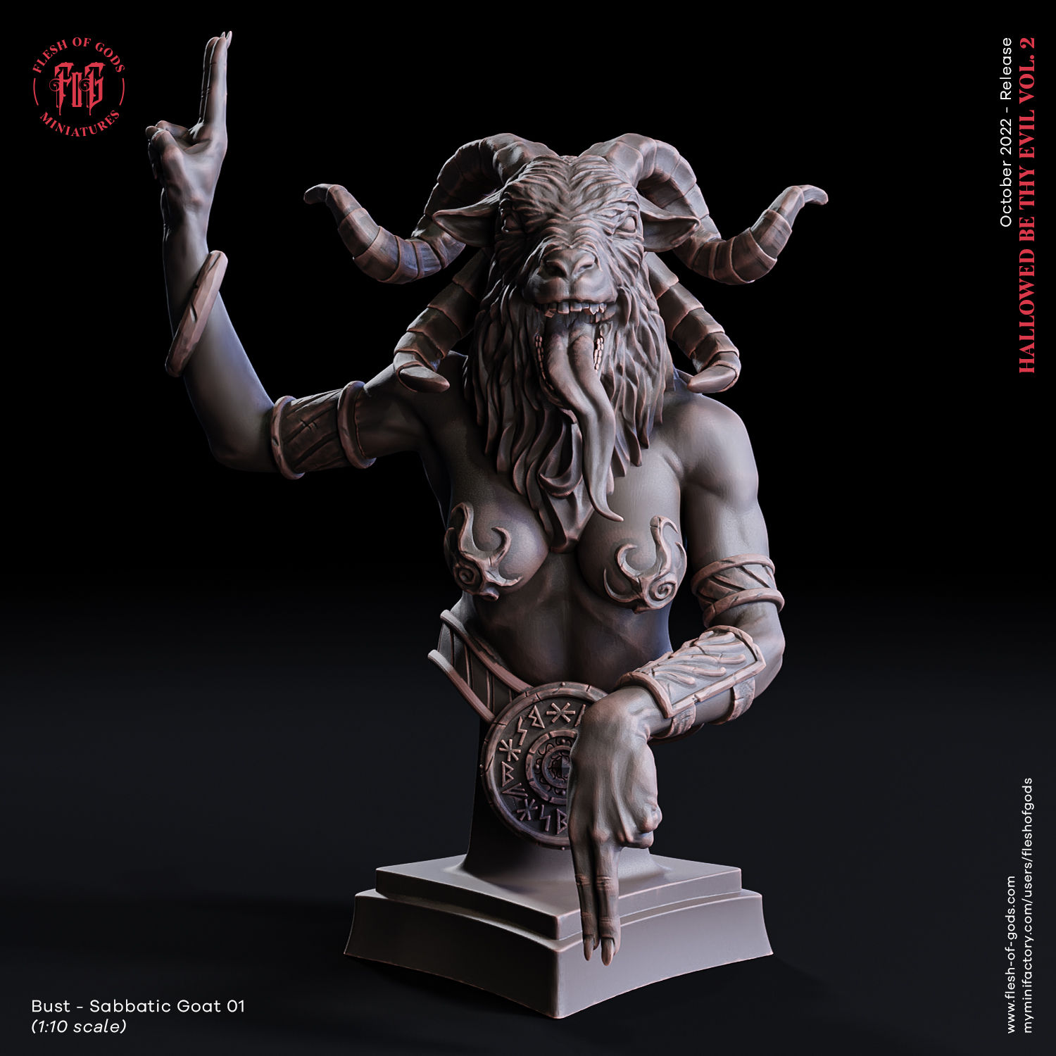 Bust - Sabbatic Goat