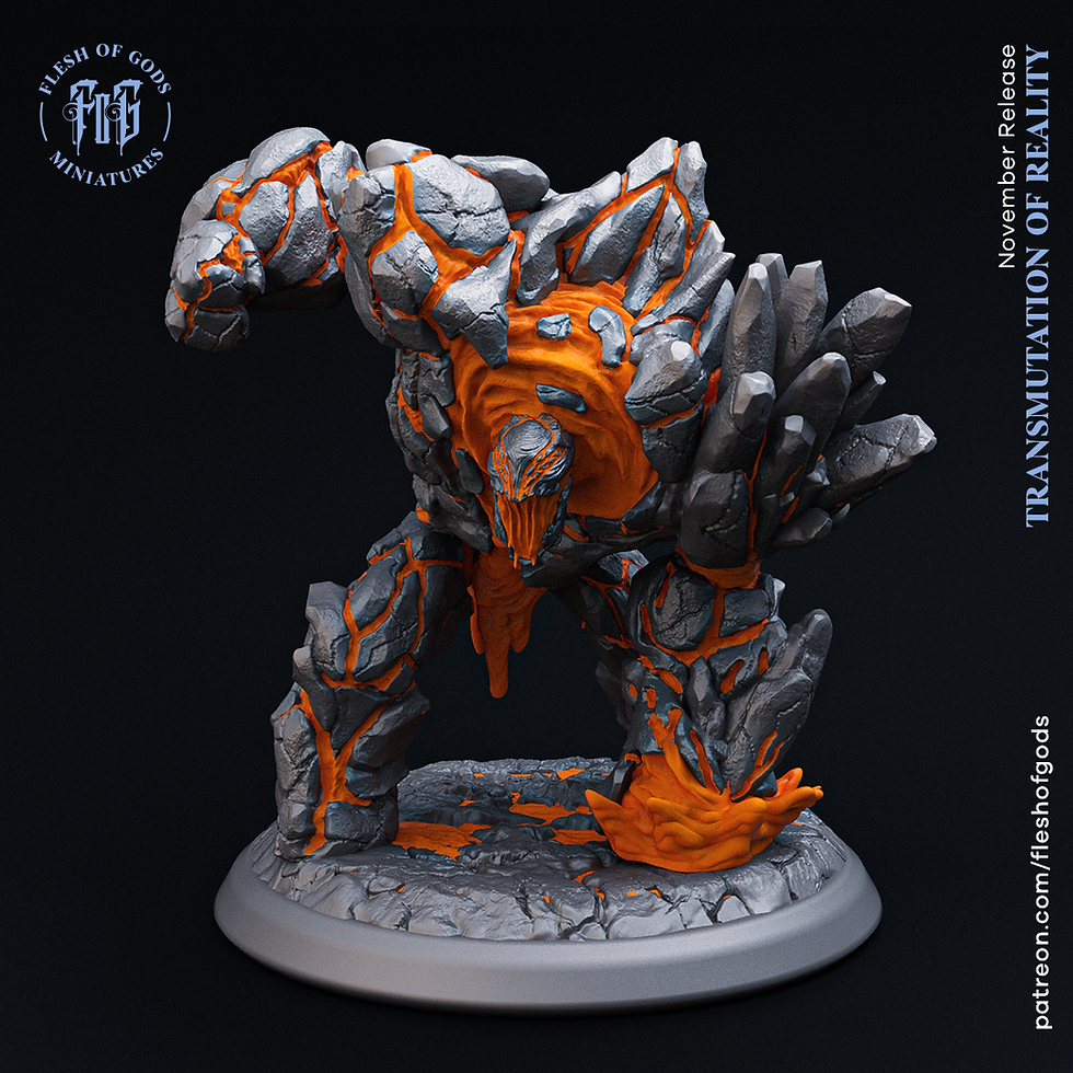 Thumbnail: Monster - Lava Golem