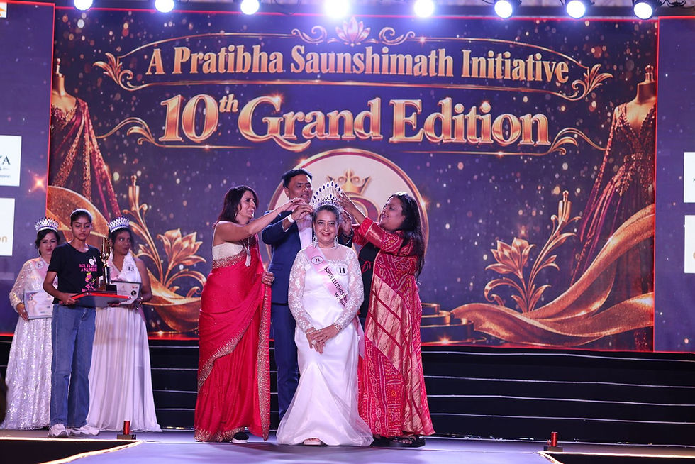 Yasmin Sait crowned as Super Elite Mrs India Astral 2026