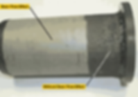 Test Filter of Dean Flow in Diesel Fuel-